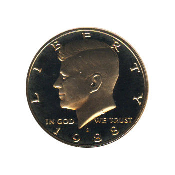 Kennedy Half Dollar 1988-S Proof